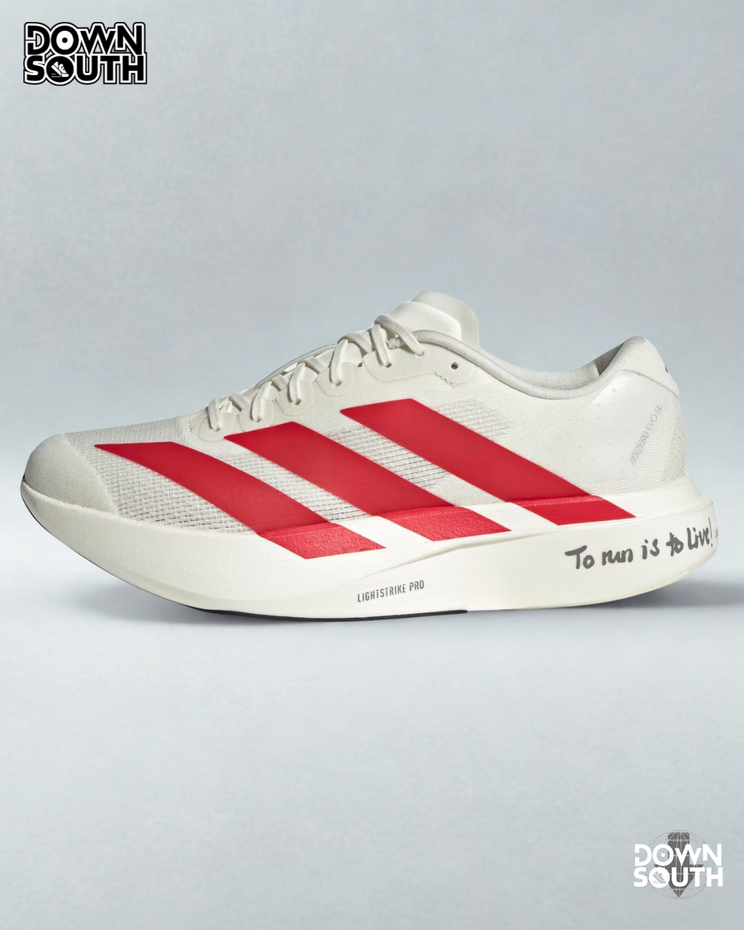 Adidas Adizero EVO SL 'Off White Better Scarlet'